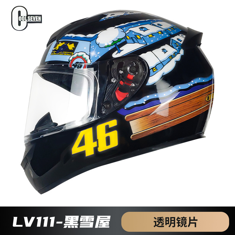 Casco de motocicleta Casco de motocicleta Casco completo para hombres y mujeres Four Seasons Fábrica general Comercio exterior Casco de seguridad DOT Estándar nacional Clase A Certificación 3C