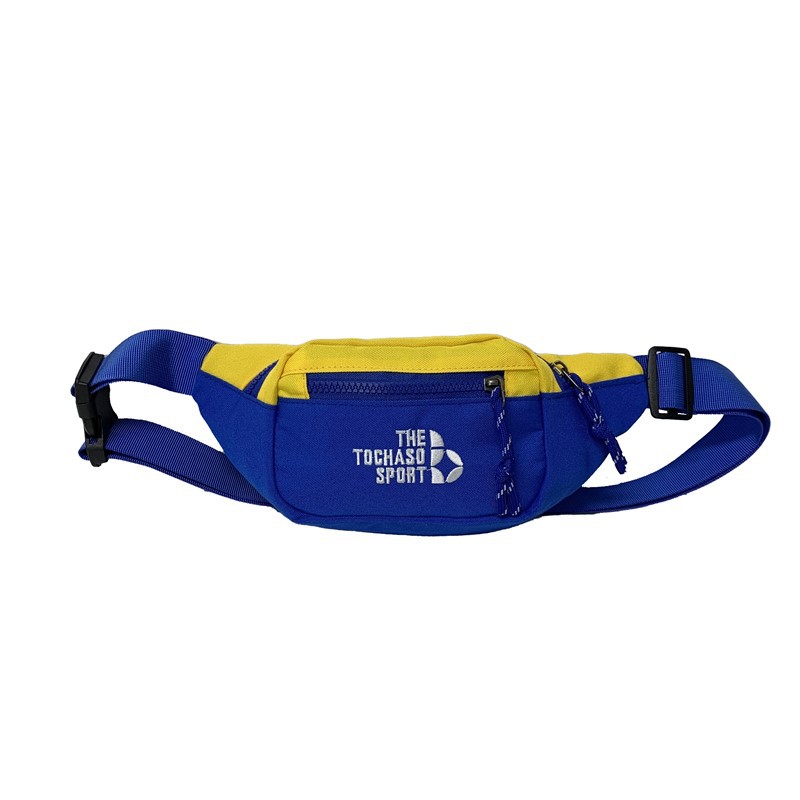 Bolsos de cintura coreanos para niños y niñas para viajes al aire libre, bolsos deportivos casuales para bebés, bolsos de nuevo tipo de letras de contraste de color para niños