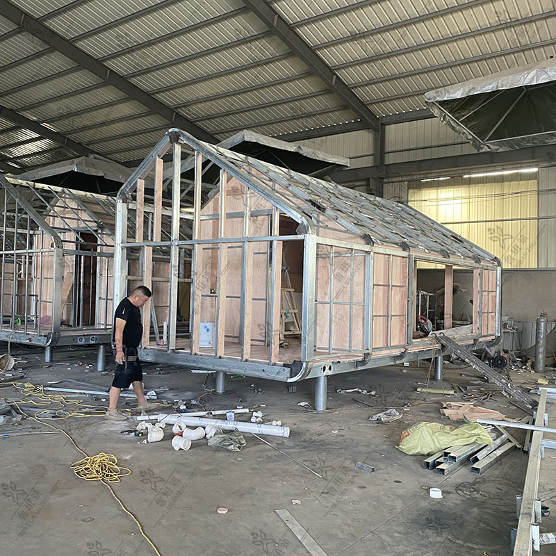 Cielo estrellado habitación cielo estrellado casa campamento carpa espacio cápsula Internet celebridad B & B al aire libre esférica móvil casa exquisito camping