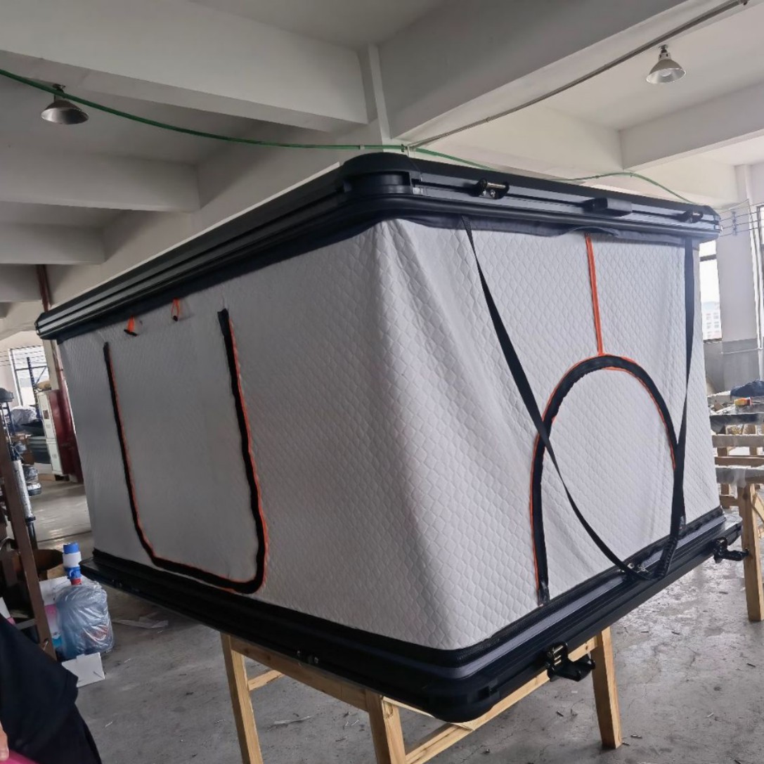 Carpa de techo de aleación de aluminio acampado al aire libre camping RV tienda de carro caliente a prueba de viento