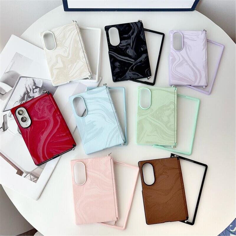 Water ripple case suitable for Samsung Galaxy ZFold8, foldable screen ZFold8 double-sided protective cover with side hanging Water ripple case suitable for Samsung Galaxy ZFold8, foldable screen ZFold8 double-sided protective cover with side hanging