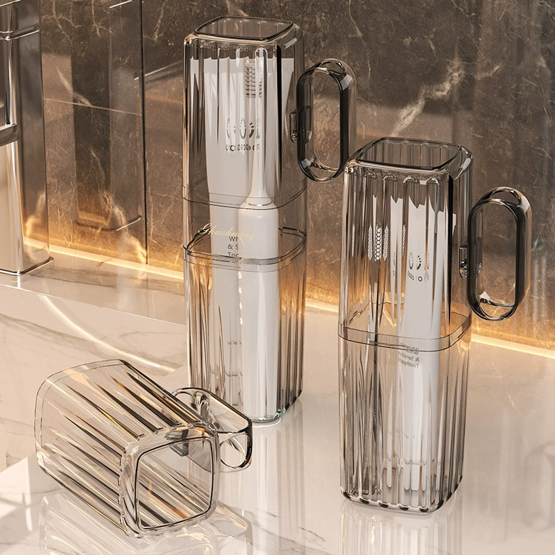 Оригинальная новая ручка дорожная чашка для полоскания рта Съемная чашка для зубной щетки пара чашка для мытья посуды Бытовая зубная щетка чашка цельная доставка