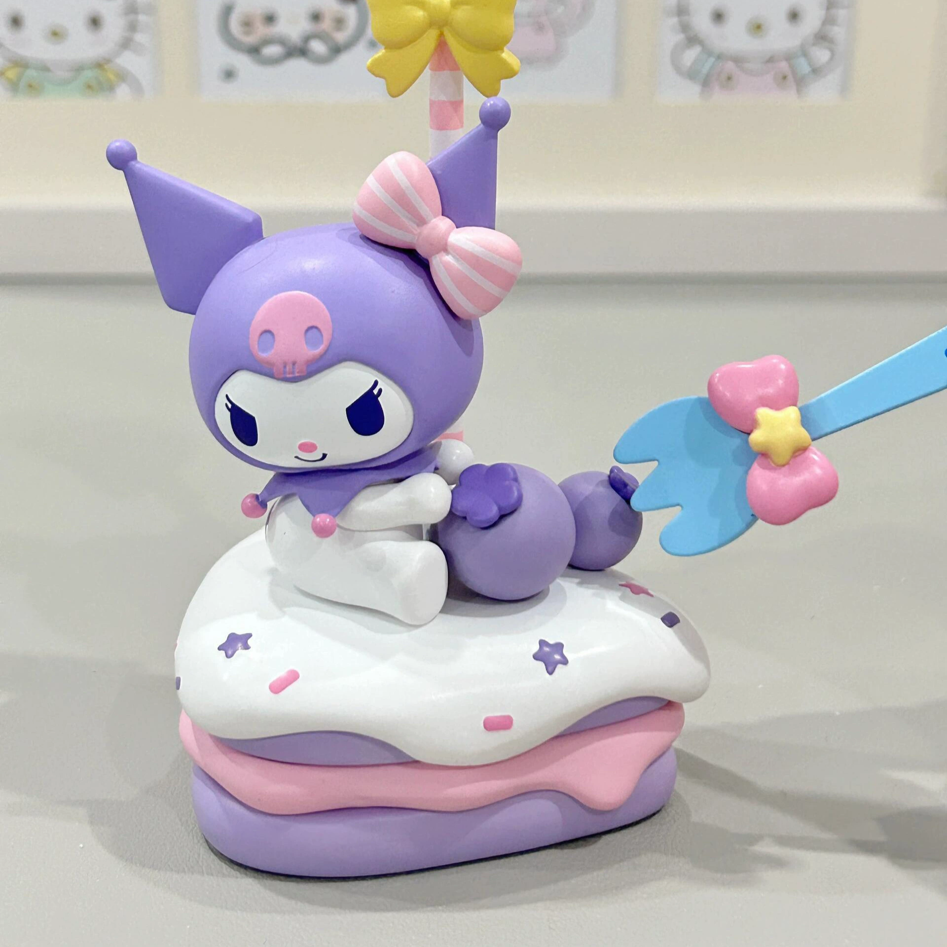 Оригинальные стикеры Sanrio family dessert, серии автомобильные центральные консоли милые женские модные игрушки заметки