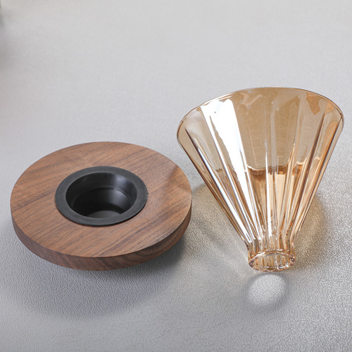 New thickened glass coffee pot American sharing pot set V60 coffee filter large quantity can be logo