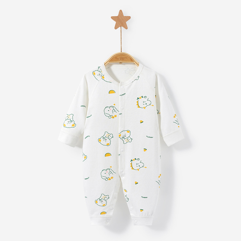 Mono para bebé para primavera, otoño e invierno, ropa de dormir de algodón para recién nacido, ropa cálida unisex para otoño, pelele, traje para gatear, ropa de bebé.