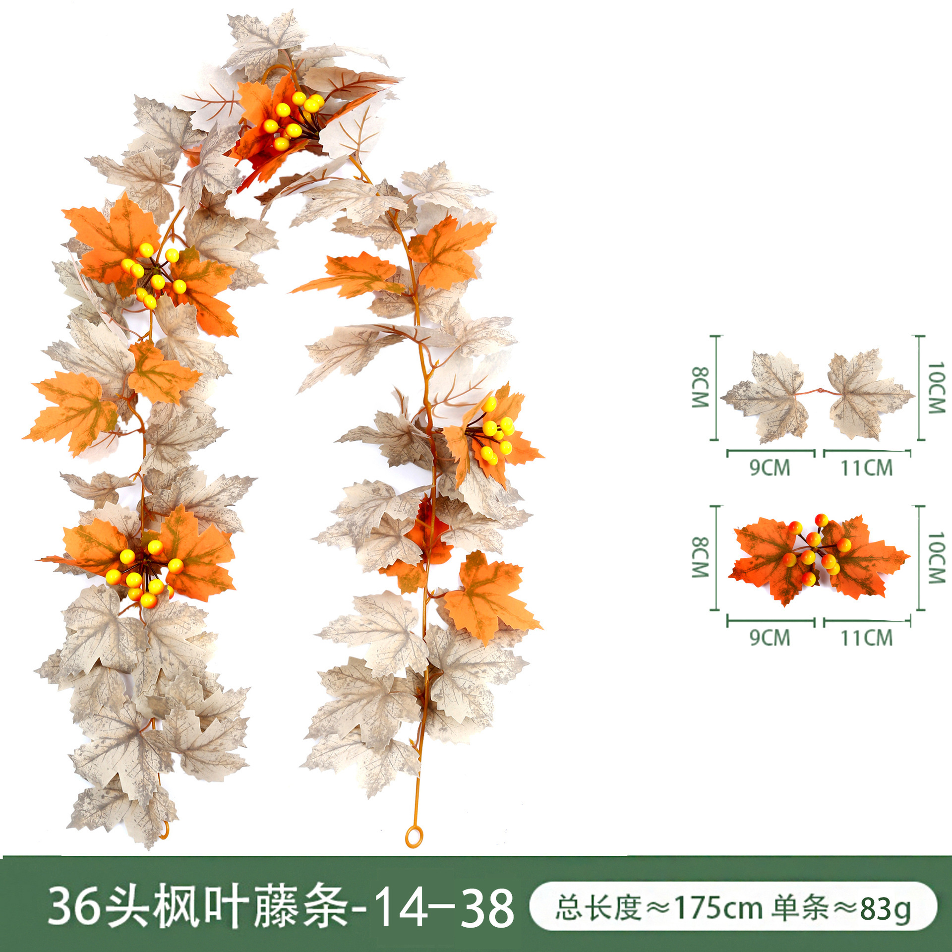 Maple leaf, 36, 38