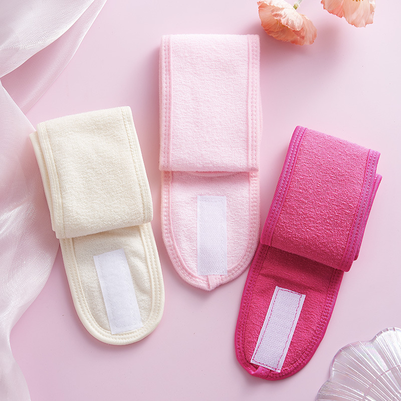 Cinturón para el cabello de velcro europeo y americano, mascarilla facial, cinturón para el cabello, pañuelo deportivo transpirable que absorbe el sudor, pañuelo para el mes, cinturón para la cabeza al por mayor