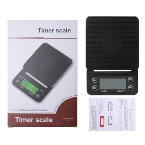 Factory Direct Sale Coffee Scale k07 Home Espresso Coffee Scale Kitchen Mini Precision Timing Weighing Scale