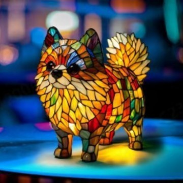 跨境Cat Lamp-Dachshund Lamp-Bigfoot Lamp树脂雕像LED灯摆件|undefined