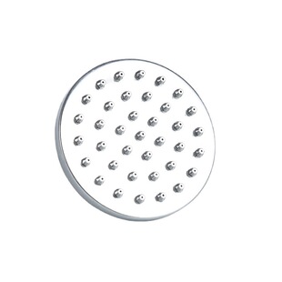 Bathroom plastic chrome-plated top spray multi-size plastic shower head pressurized round shower shower shower ABS nozzle