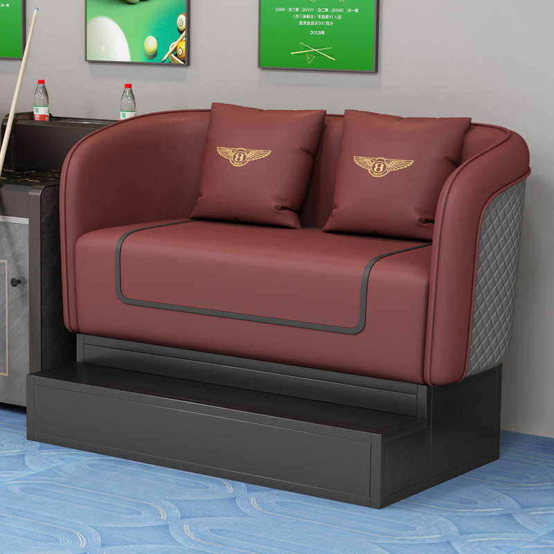 Sala de billar de alta calidad, sofá de observación de pelota, sala de billar, sofá de mesa, silla de mesa, sala de billar de autoservicio, sofá de mesa de té