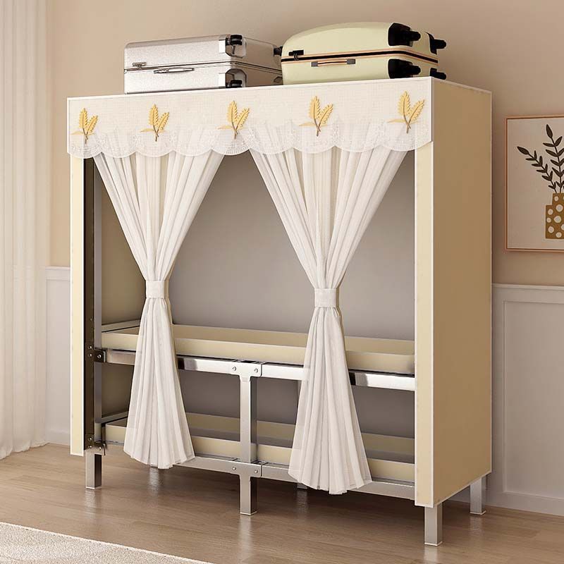 Wardrobe Rental Room Ins Style Simple Wardrobe Clothes Storage Cabinet Rental Room Dormitory Home Large Capacity Storage Cabinet