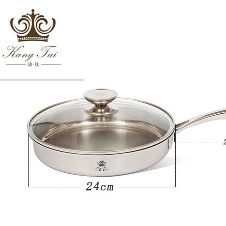 Kang titanio puro titanio fondo plano sin recubrimiento para el hogar titanio titanio titanio no adhesivo galleta de aleación de titanio electromagnético para horno de gas