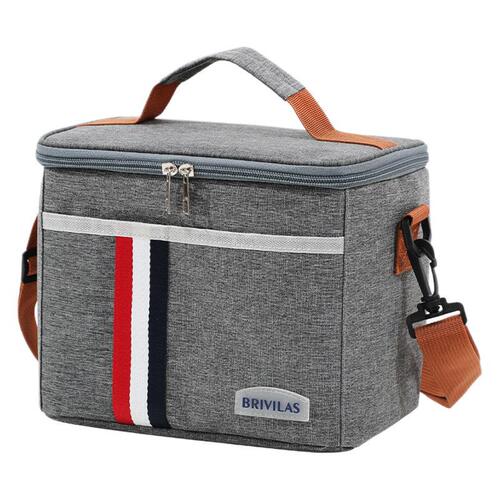 Double-layer Ice Pack Hand-held Lunch Bag Insulated Bag Outdoor Picnic Bag