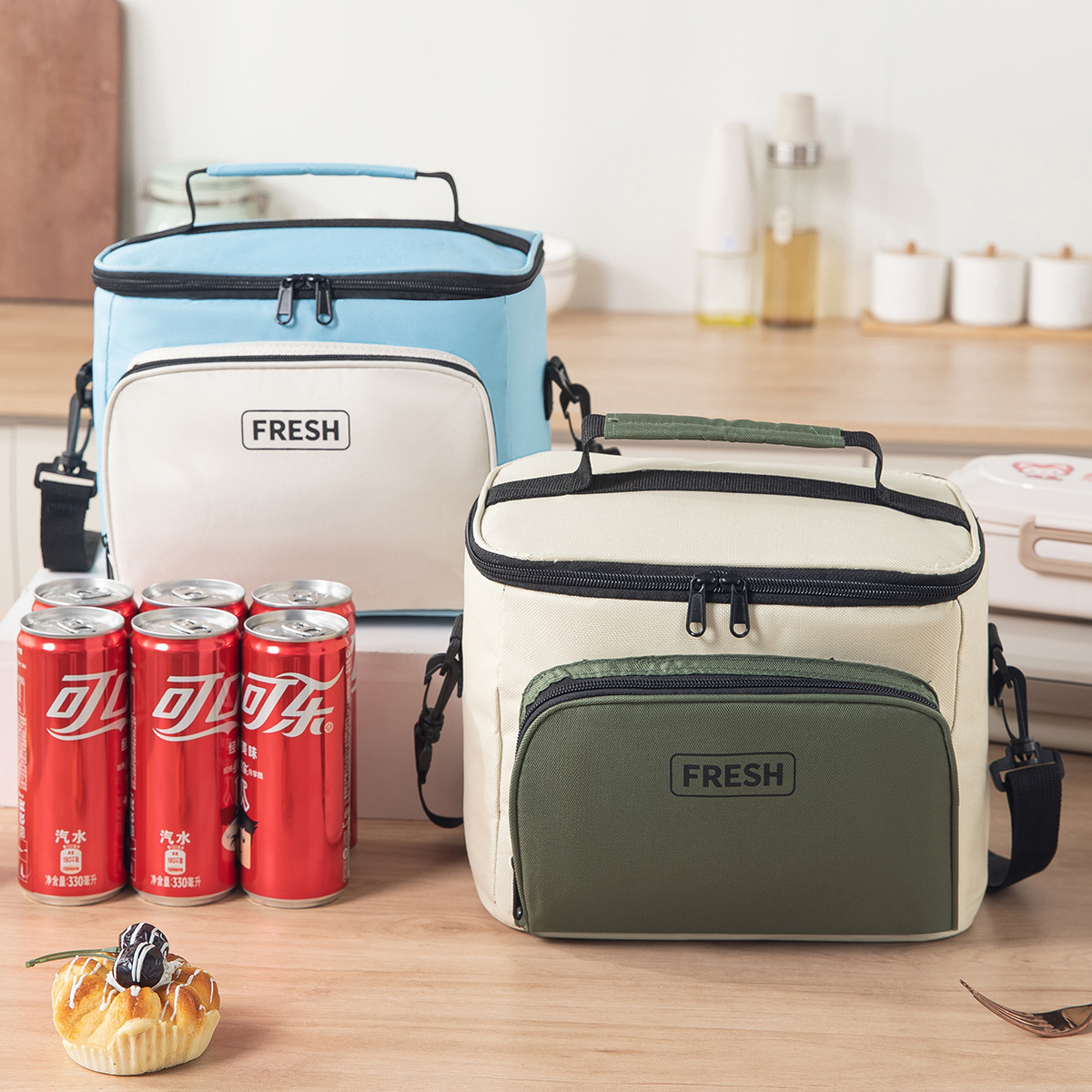 Nuevo paquete de aislamiento transfronterizo bolsas de almuerzo portátiles bolsas de almuerzo bolsas de almuerzo para trabajar bolsas de almuerzo estudiantes de gran capacidad