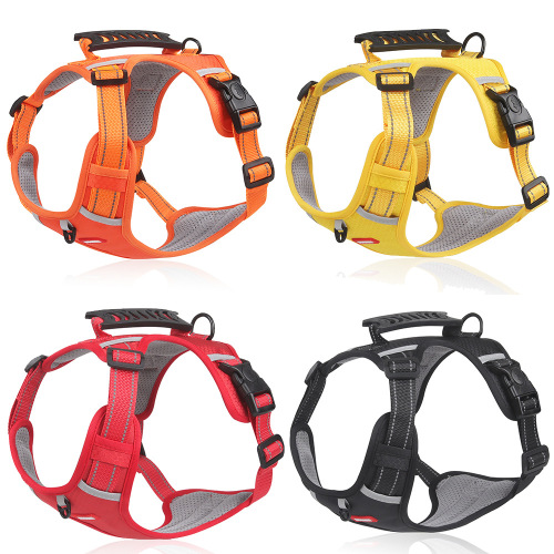 Pet Harness Back Harness Leash for Corgi Dogs, Anti-Rush Pet Supply Dog Harness Wholesale