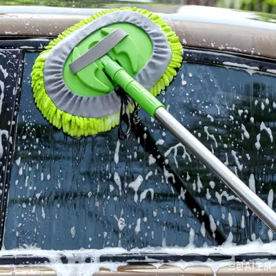 Car wash mop car brush retractable chenille car wash brush car cleaning tools dust duster