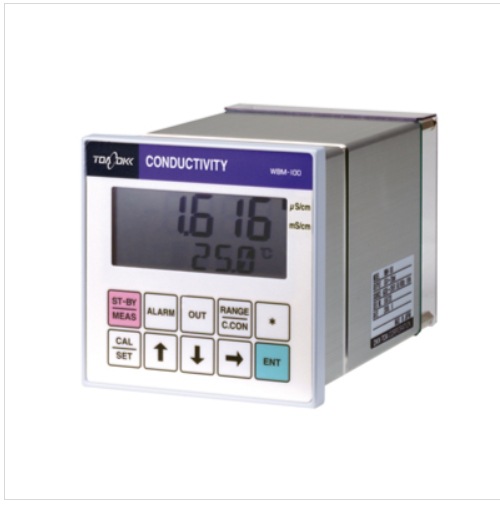 【WBM-100】TOA-DKK东亚电波半导体面板电导率仪可显示水温！