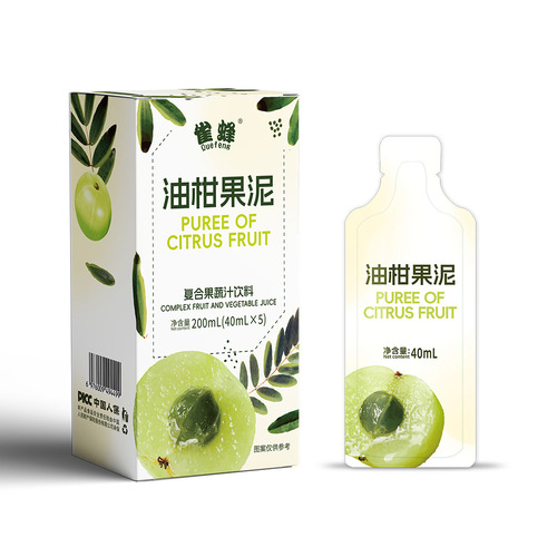 Squirrel Oil Pomelo Fruit Puree Drink Original Concentrated Fruit and Vegetable Juice Beverage Meal Replacement Liquid Salad Probiotic Fruit Puree Wholesale 