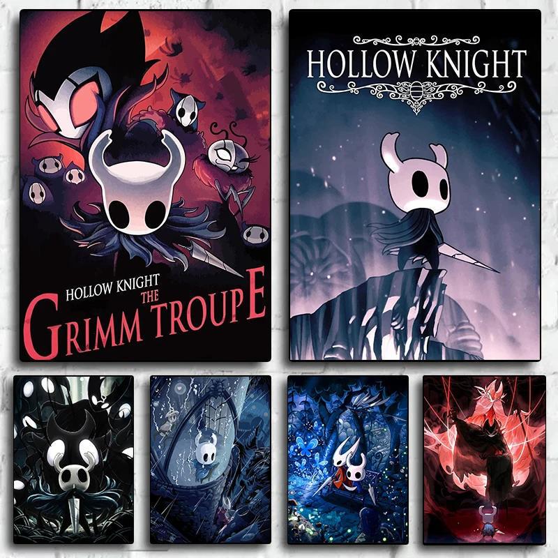 Popular video game "hollow knight" poster factory wholesale to print posters cross-border e-commerce shrimp skin