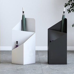 Umbrella Stand Simple Commercial Home Creative Door Storage Umbrella Bucket Personalized Iron Metal Umbrella Storage Rack