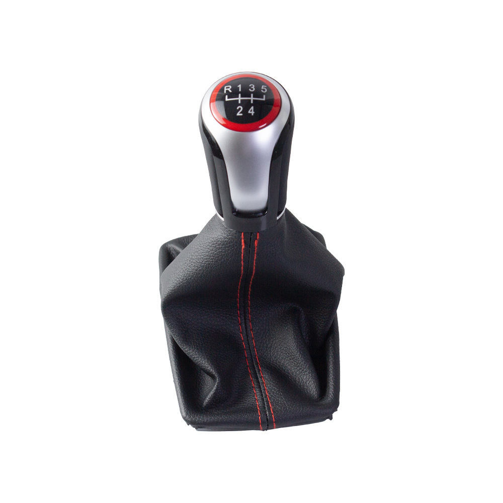 Nuevo al por mayor adecuado para Audi A4 S4 cabeza de cambio de marcha manual balonmano accesorios de funda a prueba de polvo image 5