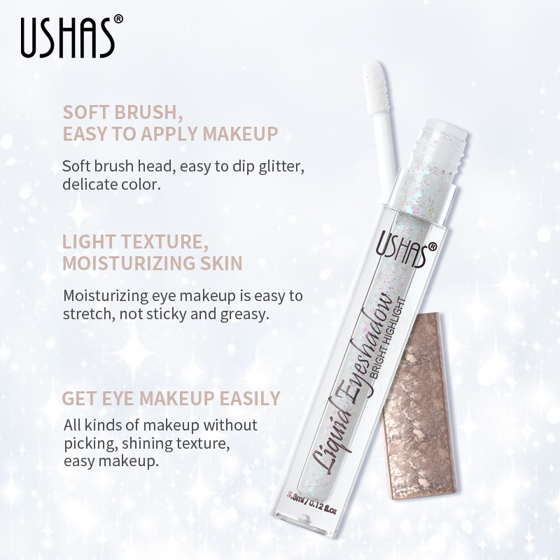 USHAS vedel pärlmutterlauvärv teemantsärava silmameigi jaoks_voghion.com