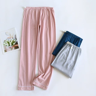 孕妇裤夏季长裤孕妇睡裤夏季款春秋天宽松可调节大码高腰托腹居裤