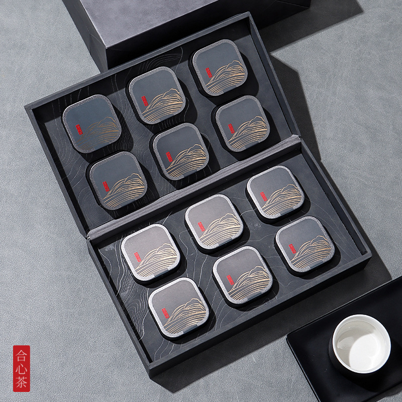 小罐茶禮盒空盒碎銀子紅茶包裝盒空禮盒茶葉盒空盒子枸杞伴手禮盒