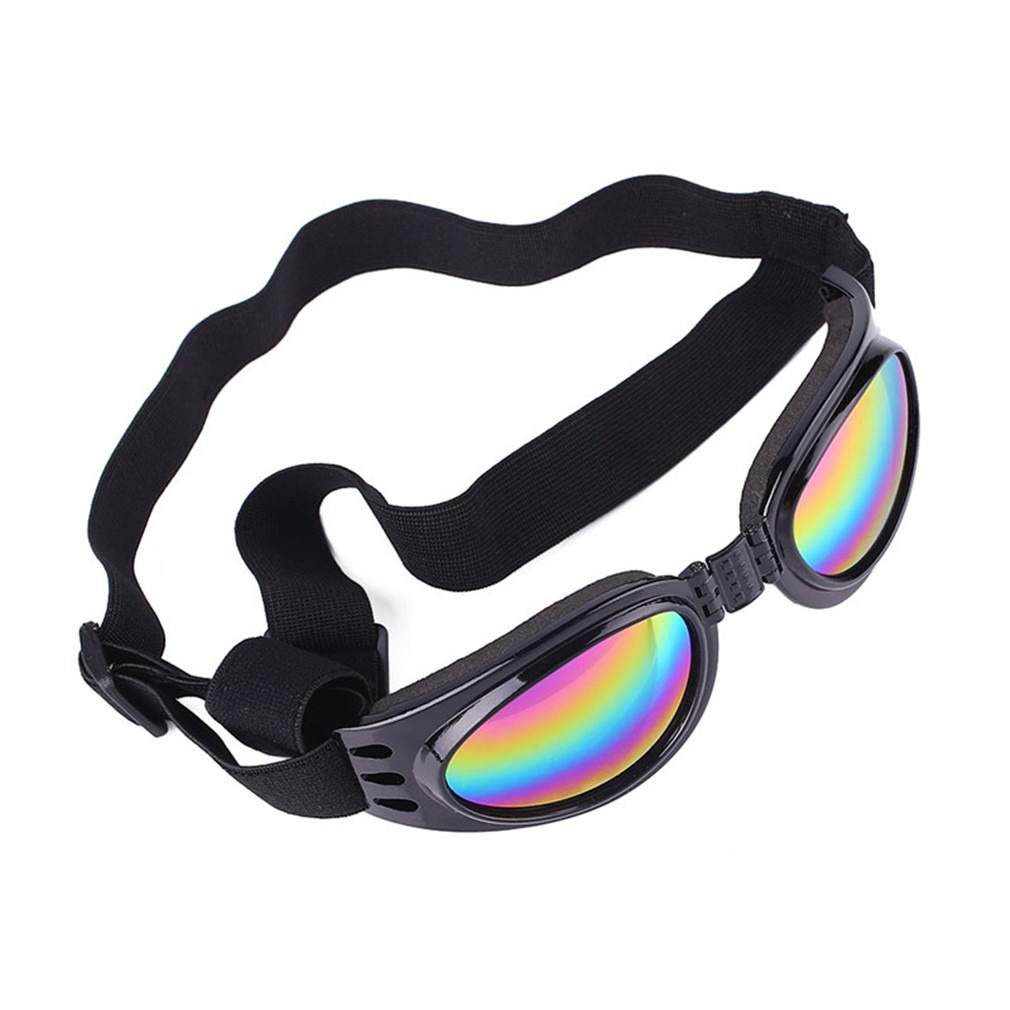 thumbnail image 1 of Gafas de sol para perros, gafas para perros de raza mediana y grande, protección contra la niebla y el viento, gafas para mascotas con correa ajustable, 1 of 4