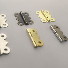 蝴蝶小合页首饰铰链合页 平开相框木盒小箱合页片金属抗腐蚀合页