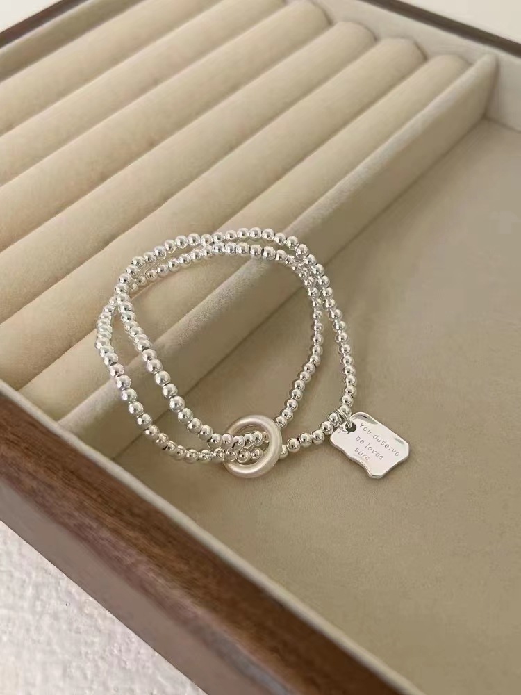 925 Sterling Silver Bracelets Simple Style display picture 2