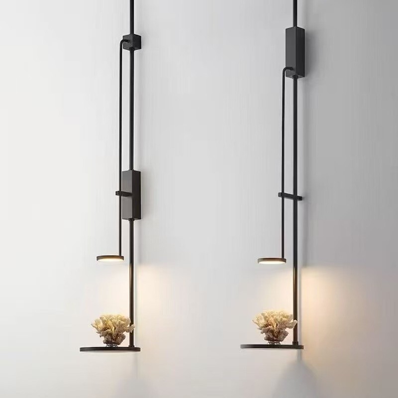 Cross-Border Minimalist Art Wall Lamp Corridor Hotel B&B Entrance Aisle Designer Light Luxury Wall Hanging Lamp Long Strip Wall Lamp Cross-Border Minimalist Art Wall Lamp Corridor Hotel B&B Entrance Aisle Designer Light Luxury Wall Hanging Lamp Long Strip Wall Lamp
