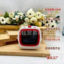 跨境AI智能儿童打印机语音对话打印玩具学习机带屏便携式学习机