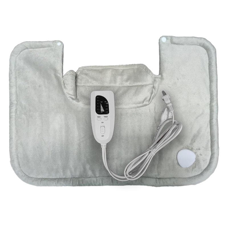 Amazon caliente hombro caliente calefacción de la espalda caliente manta de felpa manta eléctrica multifunción calefacción hogar cubierta mantón eléctrico