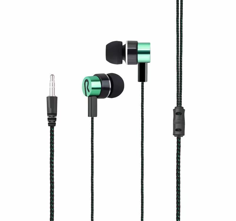 Auricular de doble bobina móvil en la oreja artefacto de juego de pollo adecuado para Apple Xiaomi teléfono móvil con cable auricular entrega de una pieza