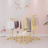 couture Water table decorate Showcase Display rack golden Simplicity Nakajima Exhibition counter height Stands goods shelves