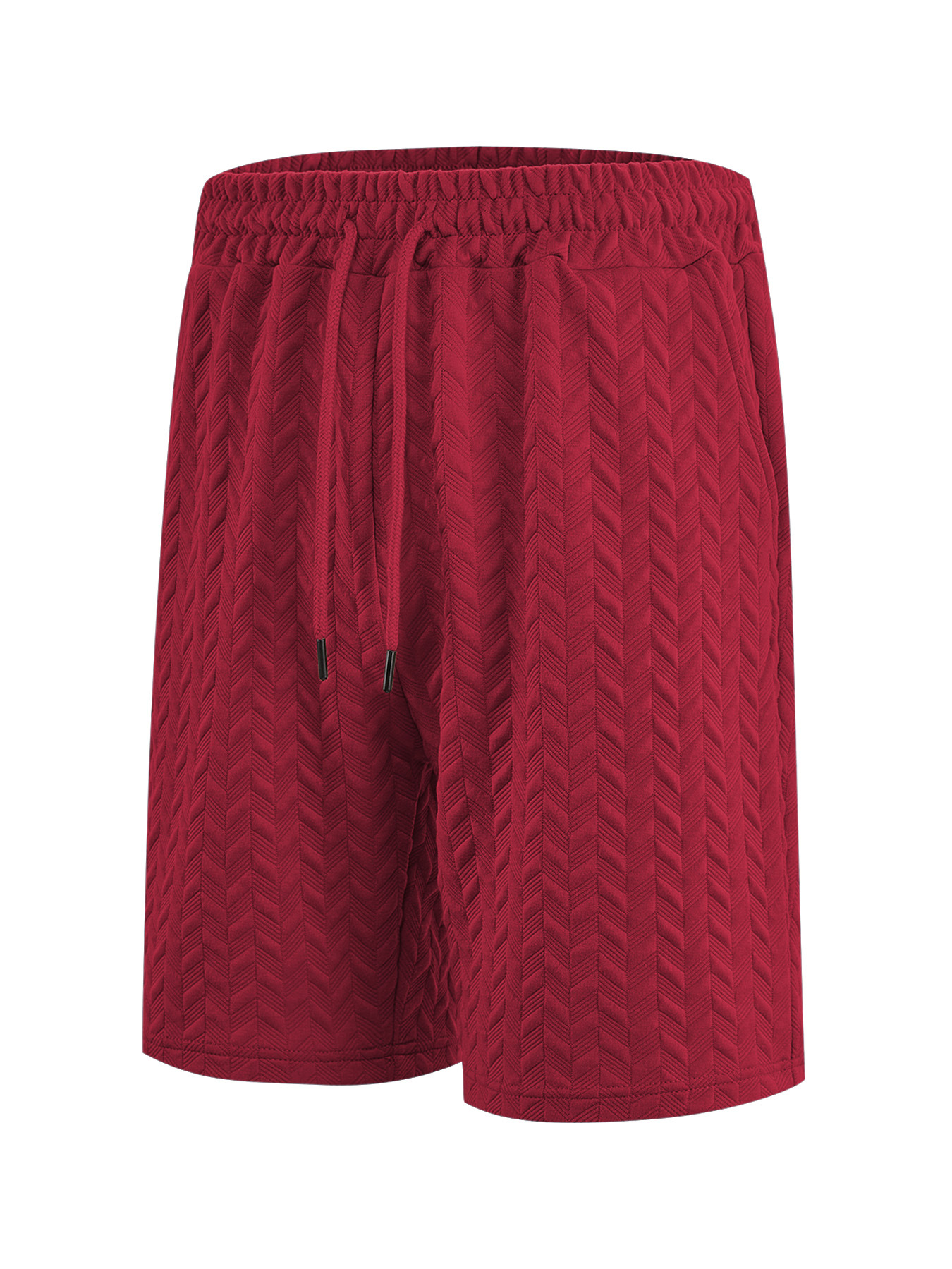 Europa y Estados Unidos transfronterizos ropa de hombre pallet spot verano flojo sólido jacquard correa de hombre casual pantalones cortos de playa