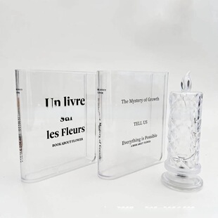 ���sBook Vase���|����͸���ЙC�����[���b� ������������ƿ�YƷ