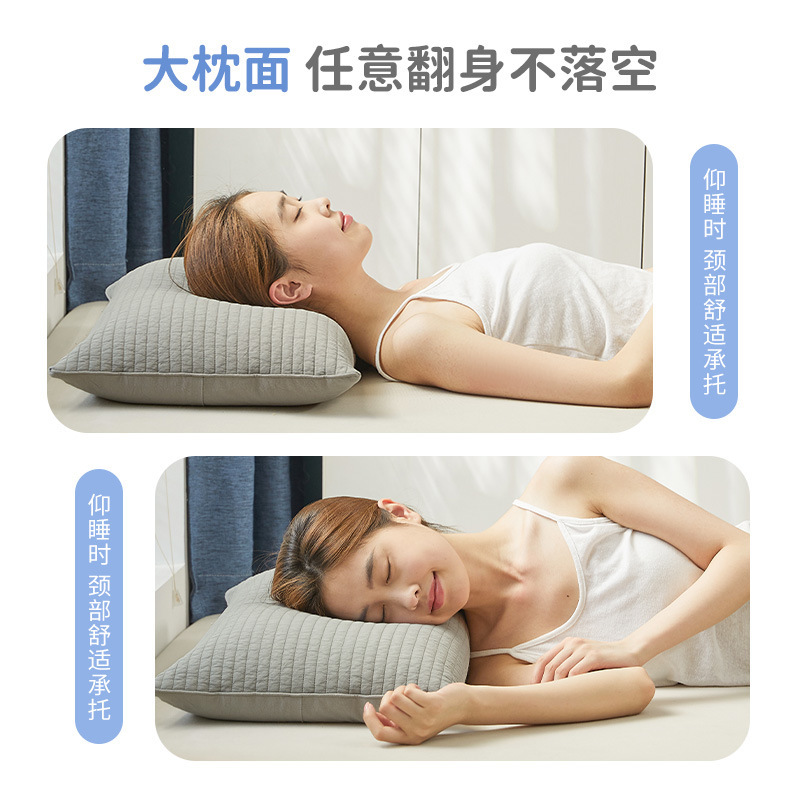 そば枕は全そばの皮を分解して枕の芯を充填して睡眠の頚椎の家庭用寮のシングル男性の硬い枕を保護することができます。|undefined