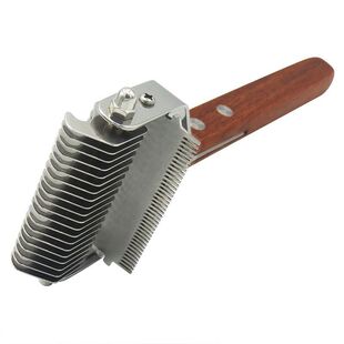 Border Collie Cat Hair Comb Base Velvet Leg Hair Detangling Dog Hair Comb Pet Grooming Cat Comb Hair Removal Shedding