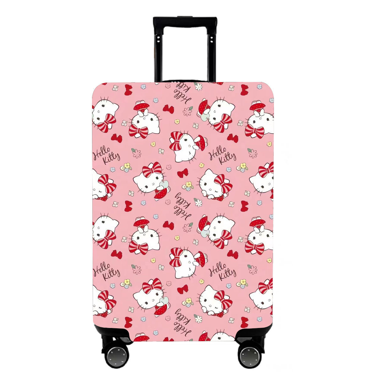 cubierta de maleta gruesa y resistente al desgaste cubierta de caja elástica caja de tracción cubierta de polvo cubierta de maleta de viaje impresión completa