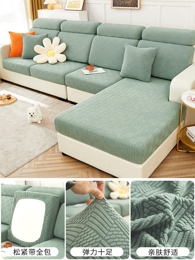 Cubierta de sofá cubierta todo incluido 2022 nuevo cuatro estaciones universal elástico engrosado sofá cojín cubierta protectora