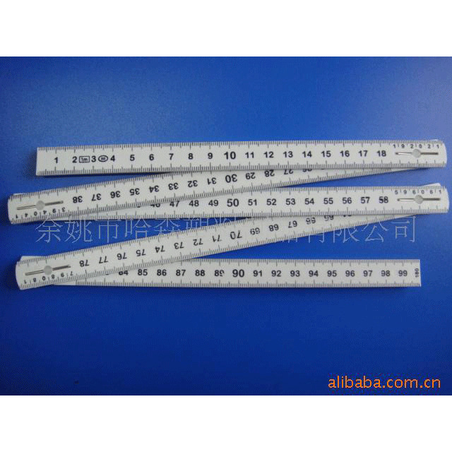 供应厂家直供质量塑料折尺(图) 多种规格折尺