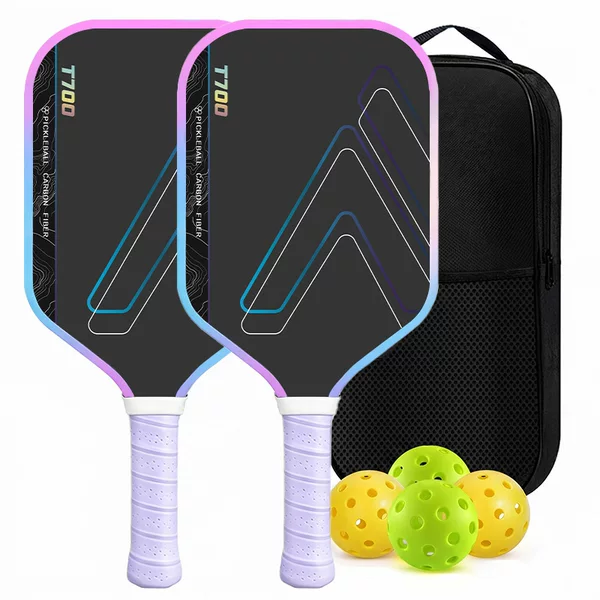 T700 Carbon Fiber Pickleball Racket, Cross-Border Bestseller in Europe and America, Popular Pickleball Racket P2