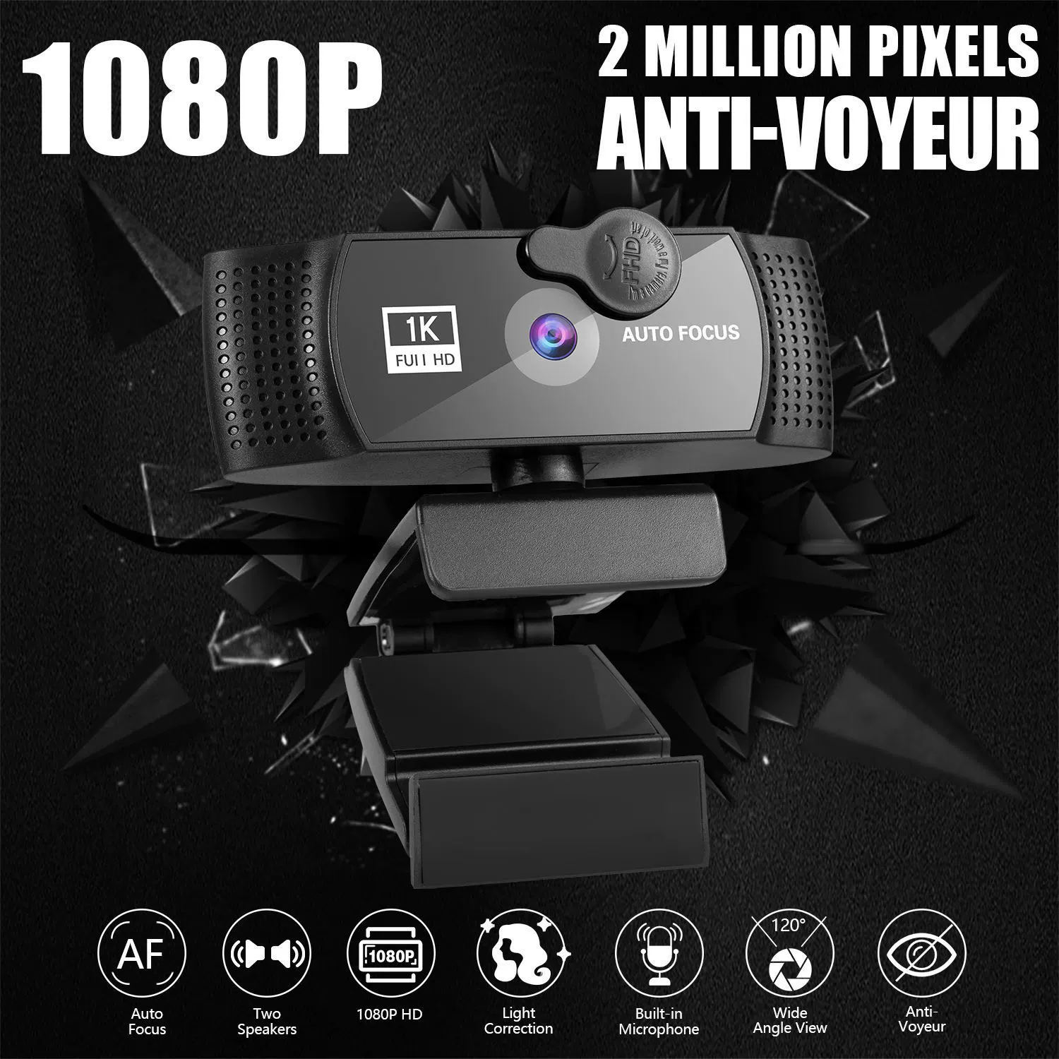 4k private model beauty auto focus 1080p computer camera HD network USB live webcam2k free driver
