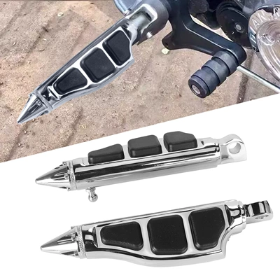 Motorcycle Modified Footrest Suitable for Harley Motorcycle Foot Pad Bracket Aluminum Alloy Foot Support Plate