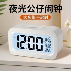 学生や子供向けのスマート目覚まし時計、電子目覚まし時計、デスクトップ時計、大画面デジタル発光スマート時計、国境を越えた売れ筋