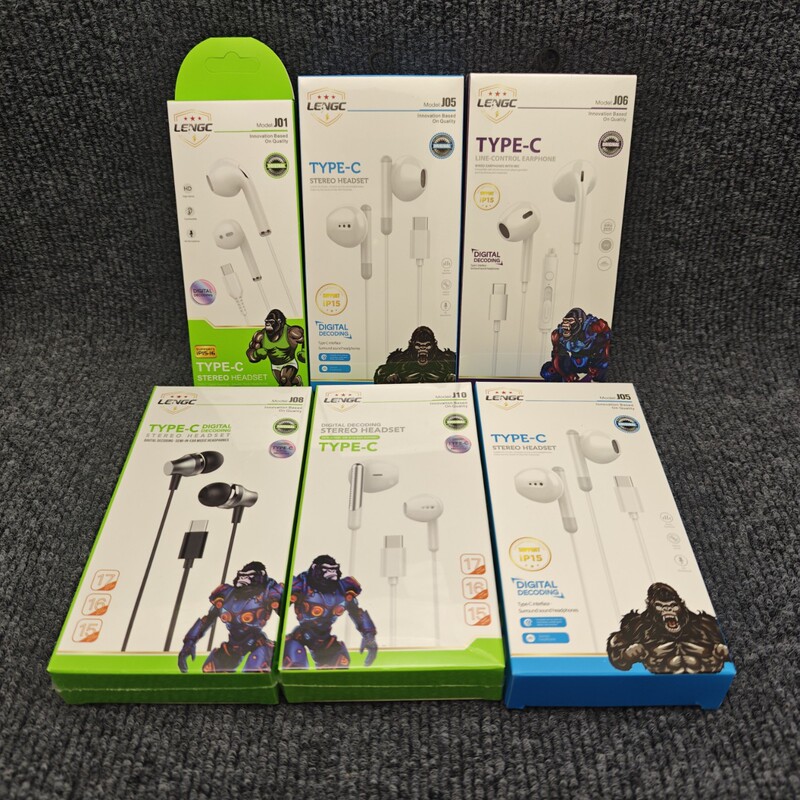 3.5mm Wired In-Ear Headphones Suitable for Huawei and Apple 15/16 Mobile Phones, Type-C Fully Compatible Digital Decoding Headphones 3.5mm Wired In-Ear Headphones Suitable for Huawei and Apple 15/16 Mobile Phones, Type-C Fully Compatible Digital Decoding Headphones