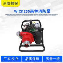 应急救援扑火泵WICK250森林消防泵高扬程接力水泵远程输送机动泵